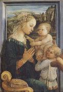 unknow artist The Virgin and Child with Angels Spain oil painting artist